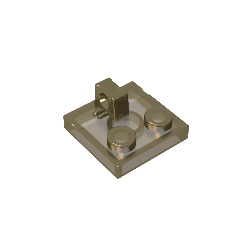 92582 | Hinge Plate 2 x 2 Locking with 1 Finger on Top