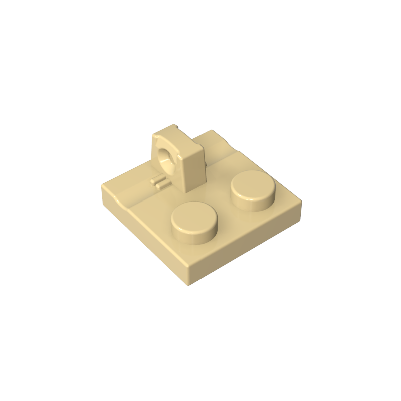 92582 | Hinge Plate 2 x 2 Locking with 1 Finger on Top