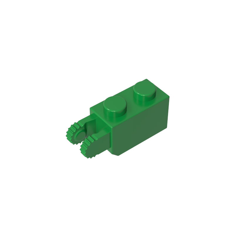 30365 | Hinge Brick 1 x 2 Locking with 2 Fingers Vertical End