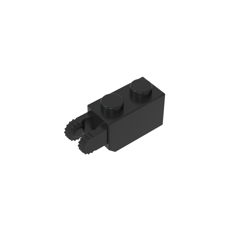 30365 | Hinge Brick 1 x 2 Locking with 2 Fingers Vertical End