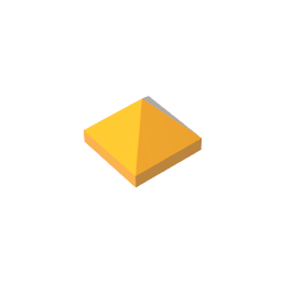 22388 | Slope 45 1 x 1 x 2/3 Quadruple Convex Pyramid