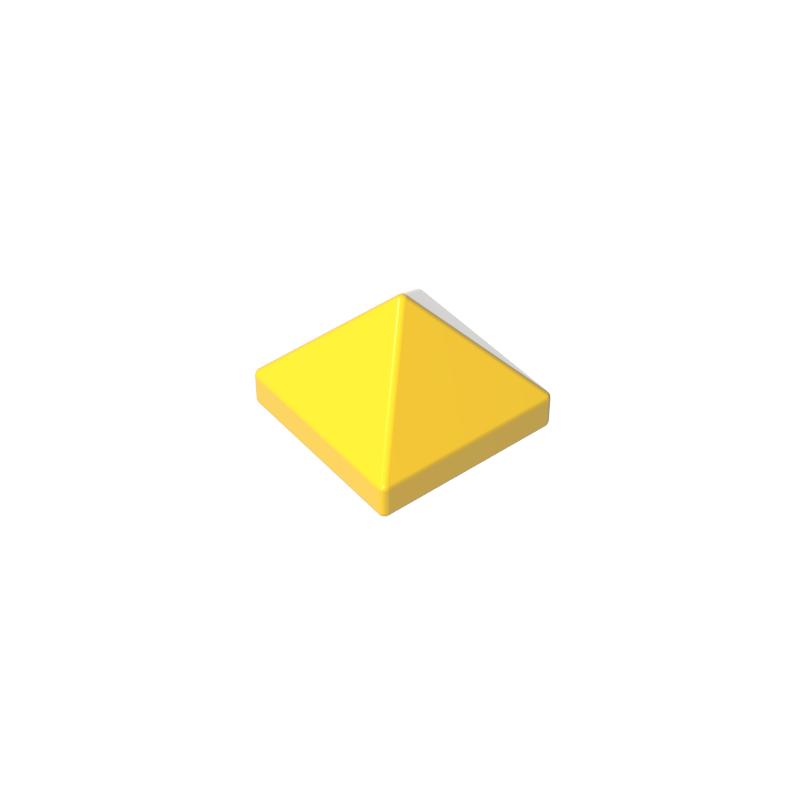 22388 | Slope 45 1 x 1 x 2/3 Quadruple Convex Pyramid