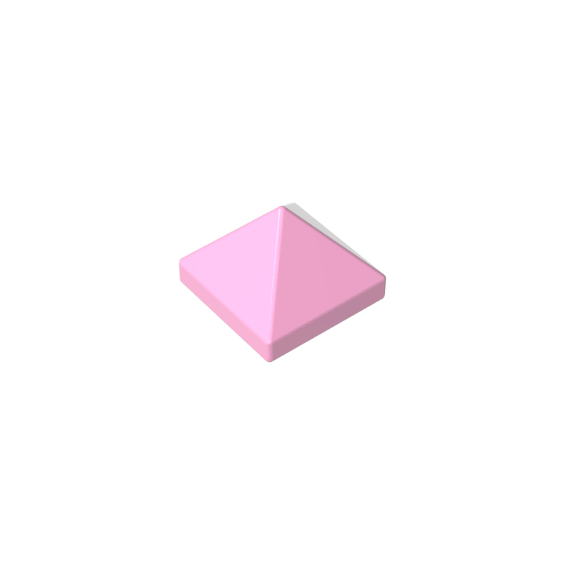 22388 | Slope 45 1 x 1 x 2/3 Quadruple Convex Pyramid