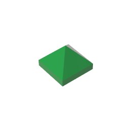 22388 | Slope 45 1 x 1 x 2/3 Quadruple Convex Pyramid