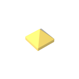 22388 | Slope 45 1 x 1 x 2/3 Quadruple Convex Pyramid