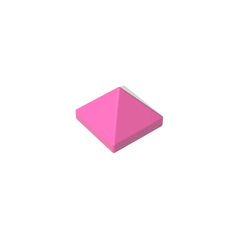 22388 | Slope 45 1 x 1 x 2/3 Quadruple Convex Pyramid