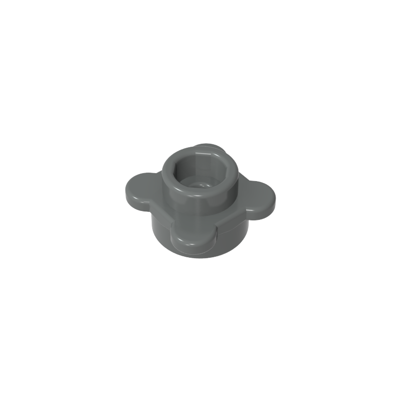 33291 | Plate, Round 1 x 1 with Flower Edge (4 Knobs / Petals)