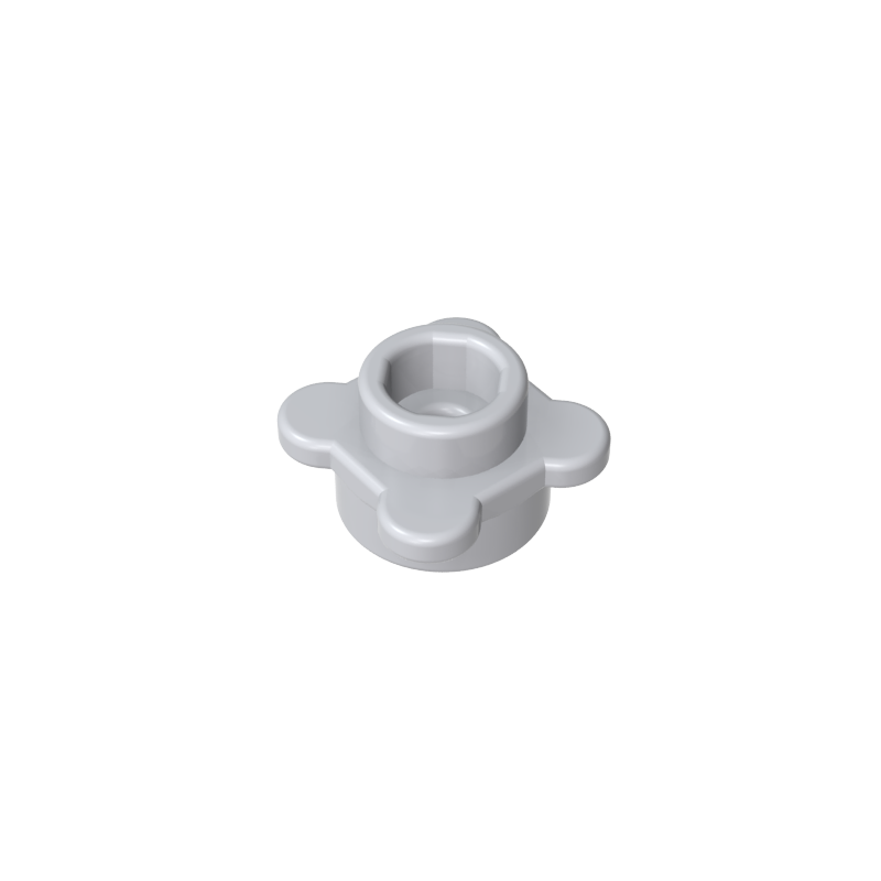 33291 | Plate, Round 1 x 1 with Flower Edge (4 Knobs / Petals)