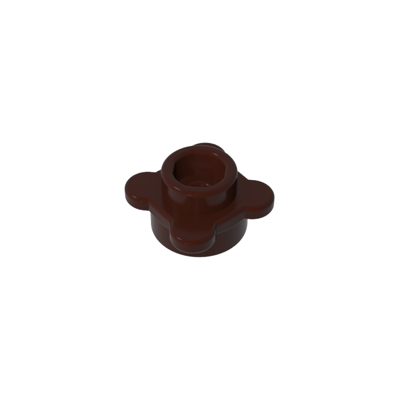 33291 | Plate, Round 1 x 1 with Flower Edge (4 Knobs / Petals)