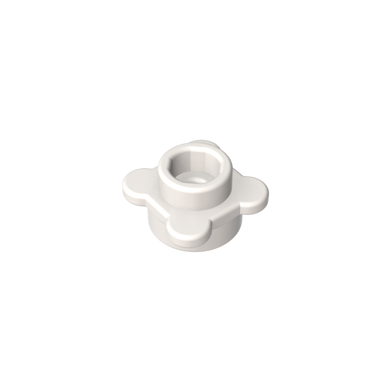33291 | Plate, Round 1 x 1 with Flower Edge (4 Knobs / Petals)