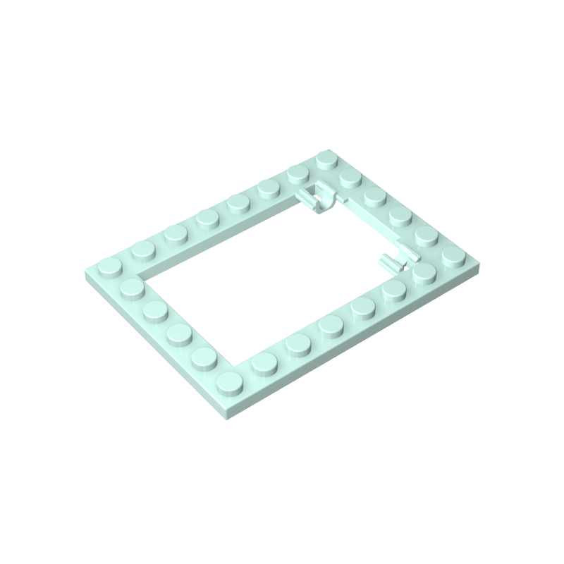 92107 | Plate, Modified 6 x 8 Trap Door Frame Horizontal (Long Pin Holders)