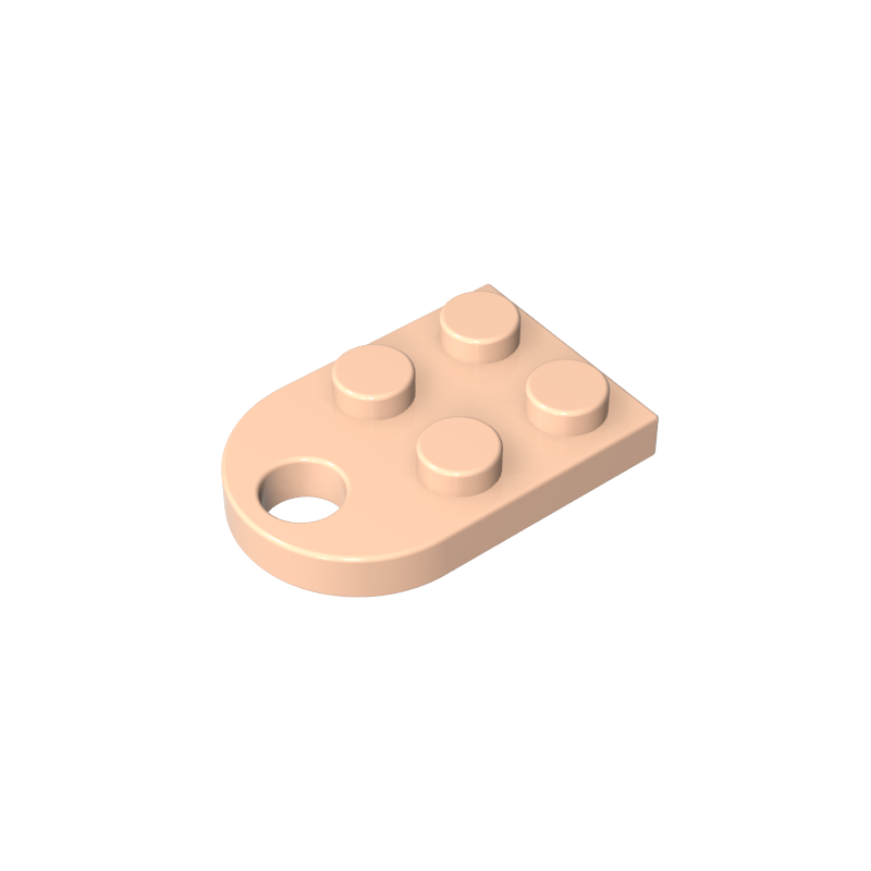 3176 | Plate, Modified 2 x 3 with Hole