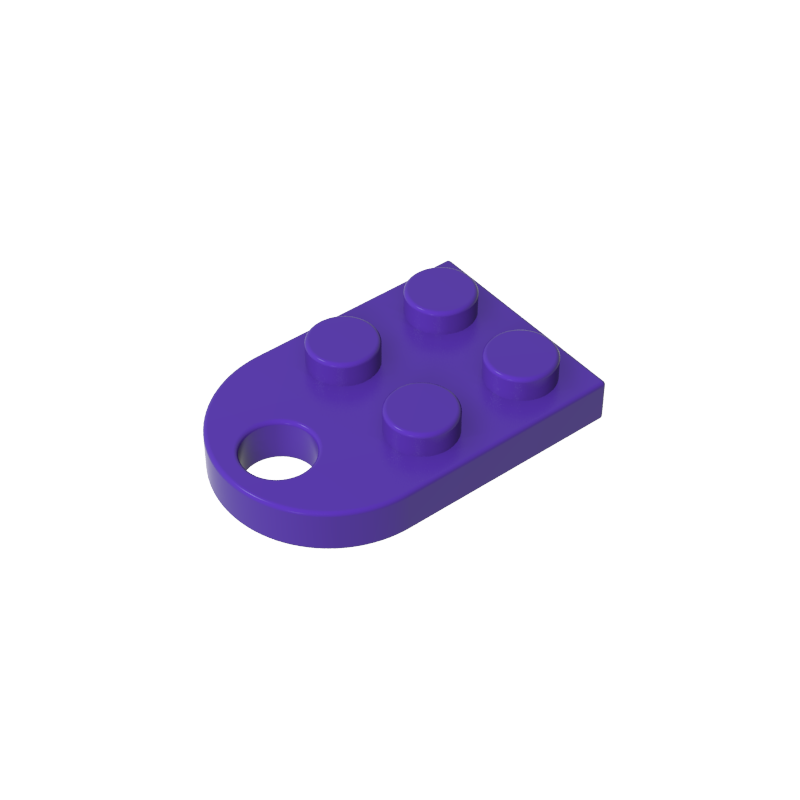 3176 | Plate, Modified 2 x 3 with Hole