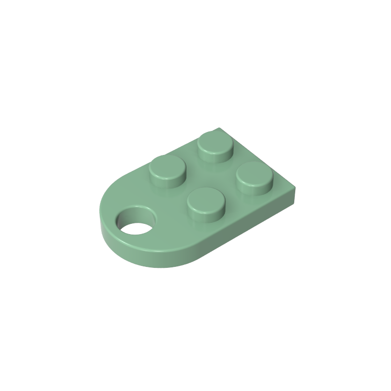 3176 | Plate, Modified 2 x 3 with Hole
