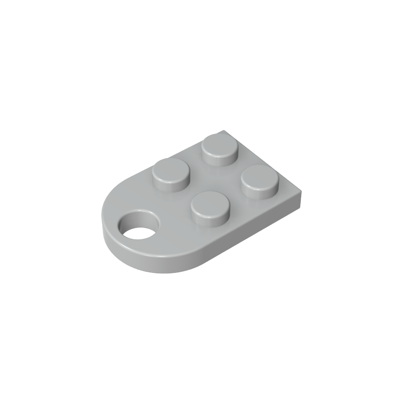 3176 | Plate, Modified 2 x 3 with Hole