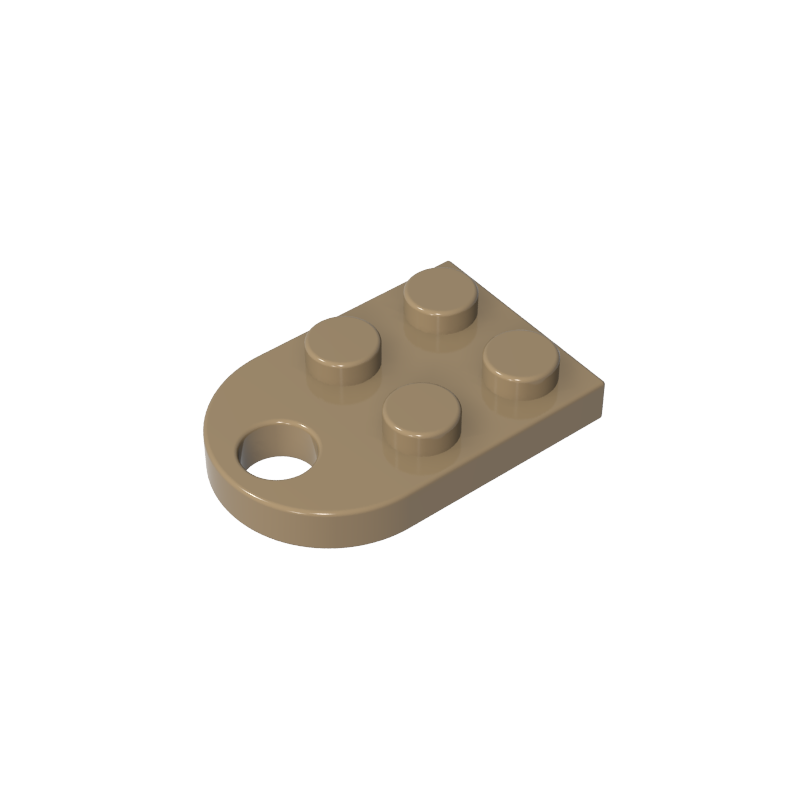 3176 | Plate, Modified 2 x 3 with Hole