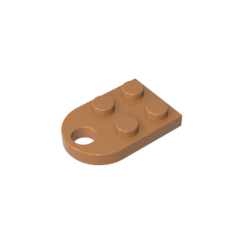 3176 | Plate, Modified 2 x 3 with Hole