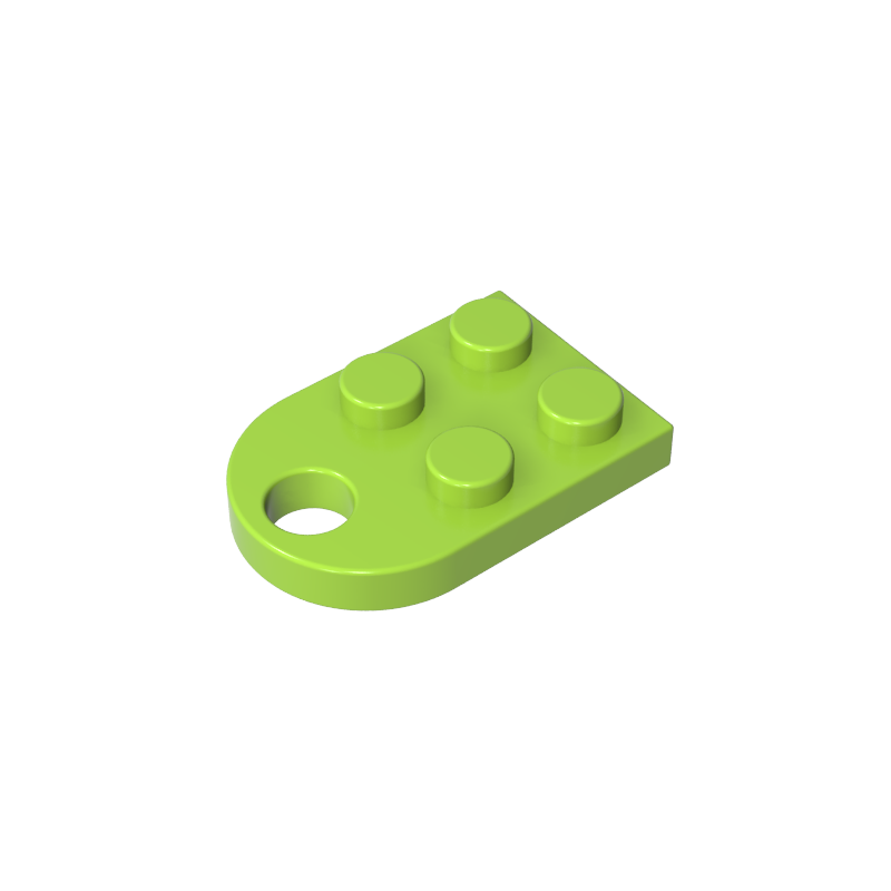 3176 | Plate, Modified 2 x 3 with Hole