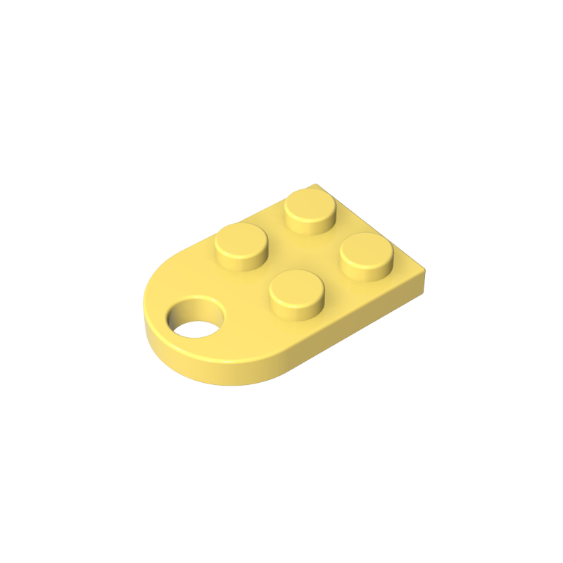 3176 | Plate, Modified 2 x 3 with Hole