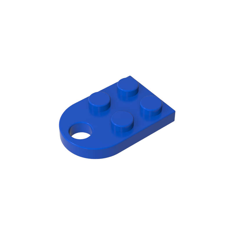 3176 | Plate, Modified 2 x 3 with Hole