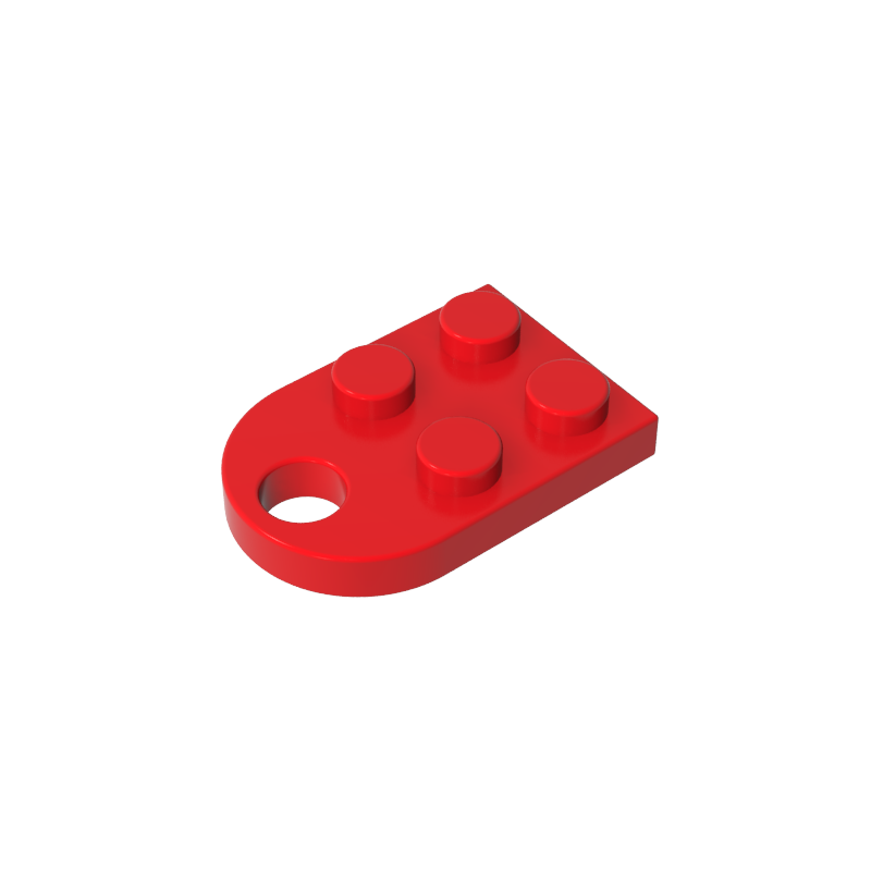 3176 | Plate, Modified 2 x 3 with Hole