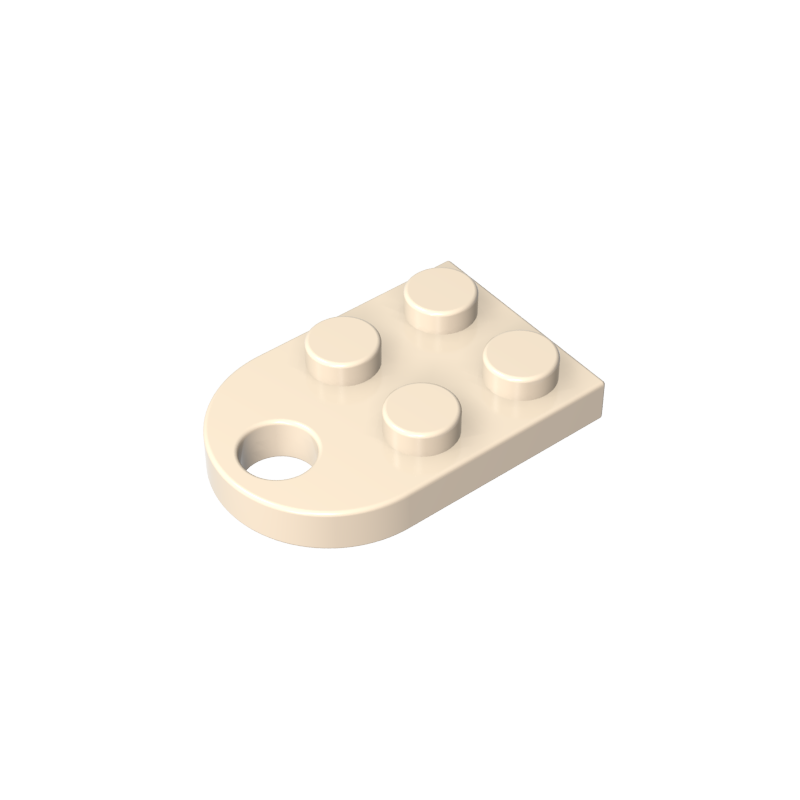 3176 | Plate, Modified 2 x 3 with Hole