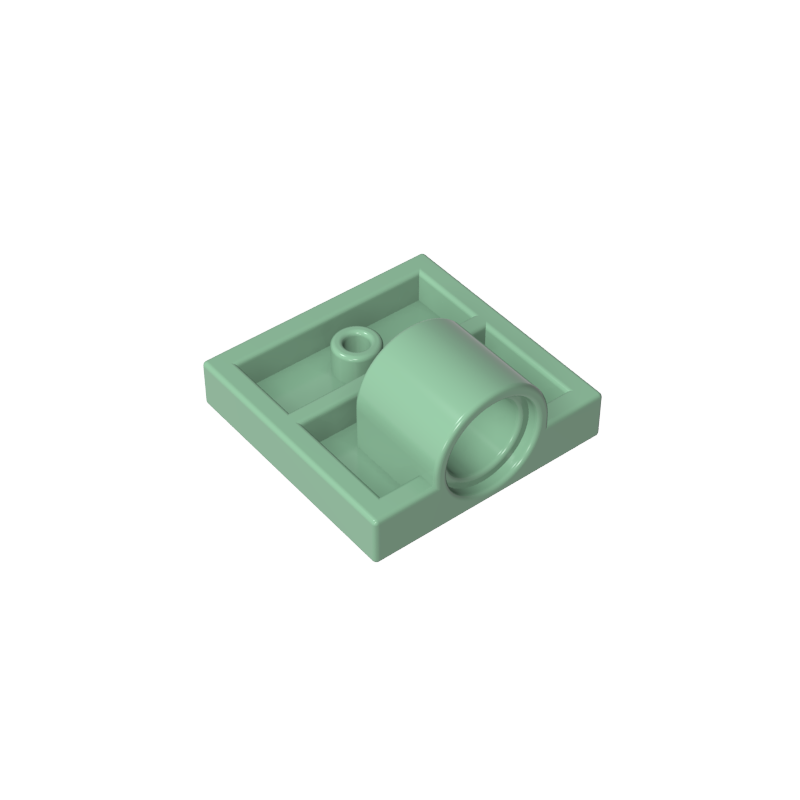 10247 | Plate, Modified 2 x 2 with Pin Hole