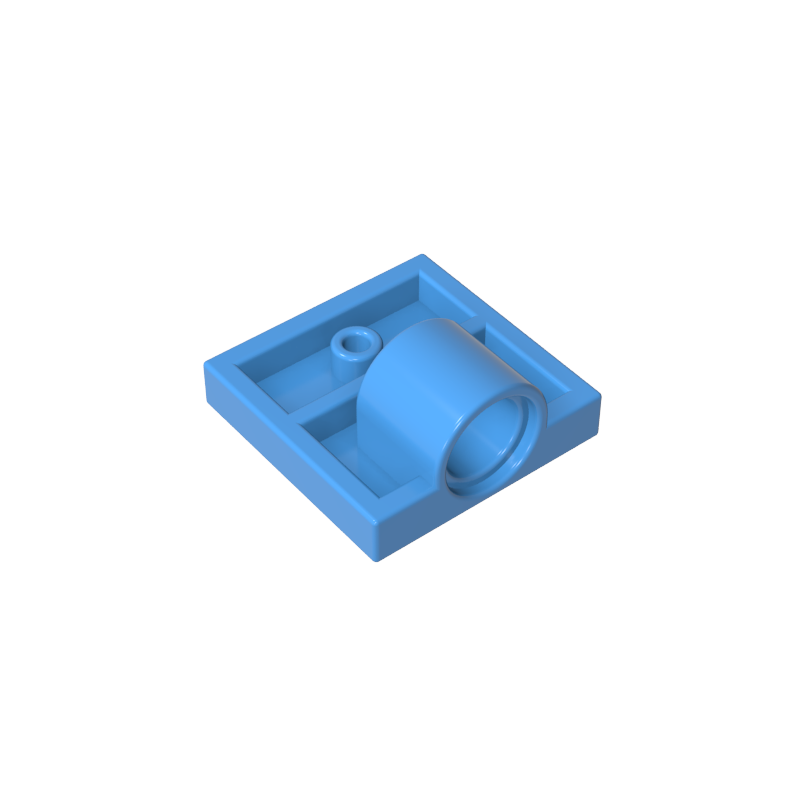 10247 | Plate, Modified 2 x 2 with Pin Hole
