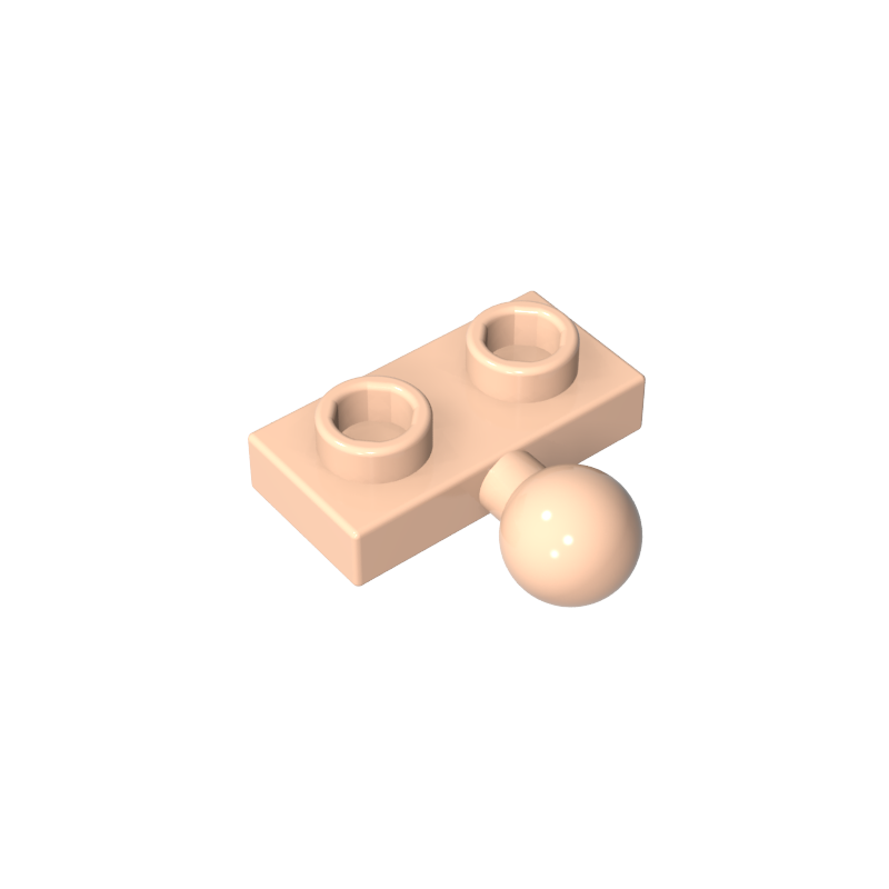 14417 | Plate, Modified 1 x 2 with Tow Ball on Side