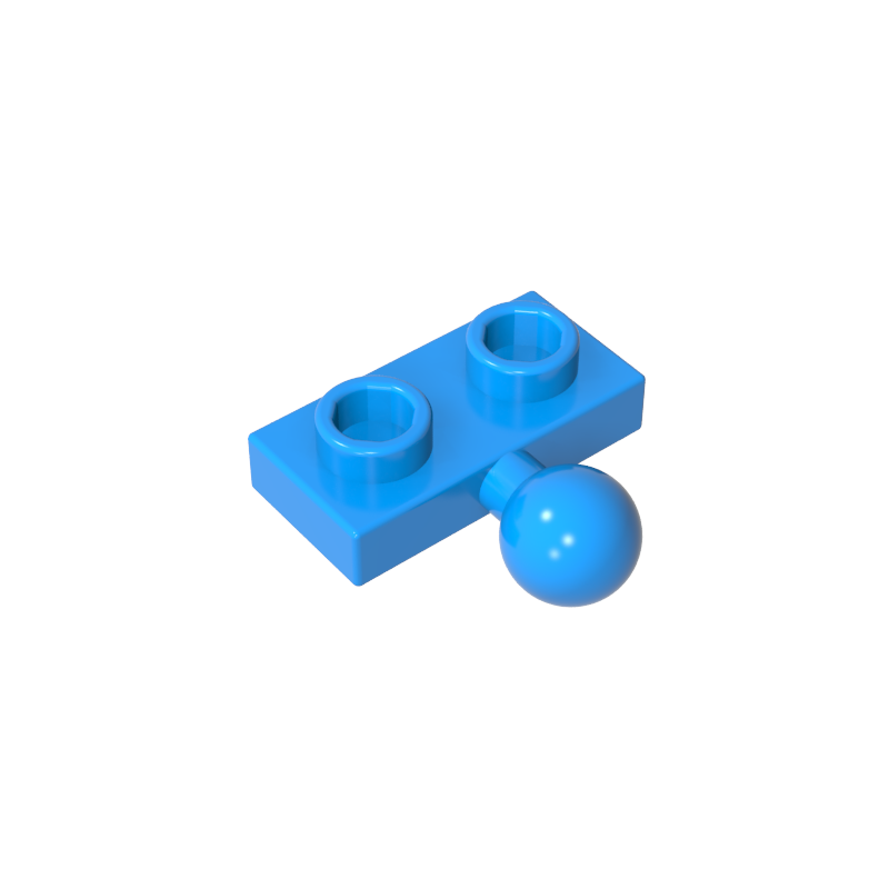 14417 | Plate, Modified 1 x 2 with Tow Ball on Side