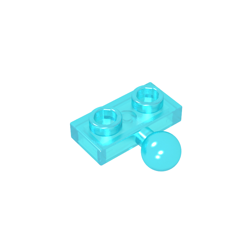 14417 | Plate, Modified 1 x 2 with Tow Ball on Side