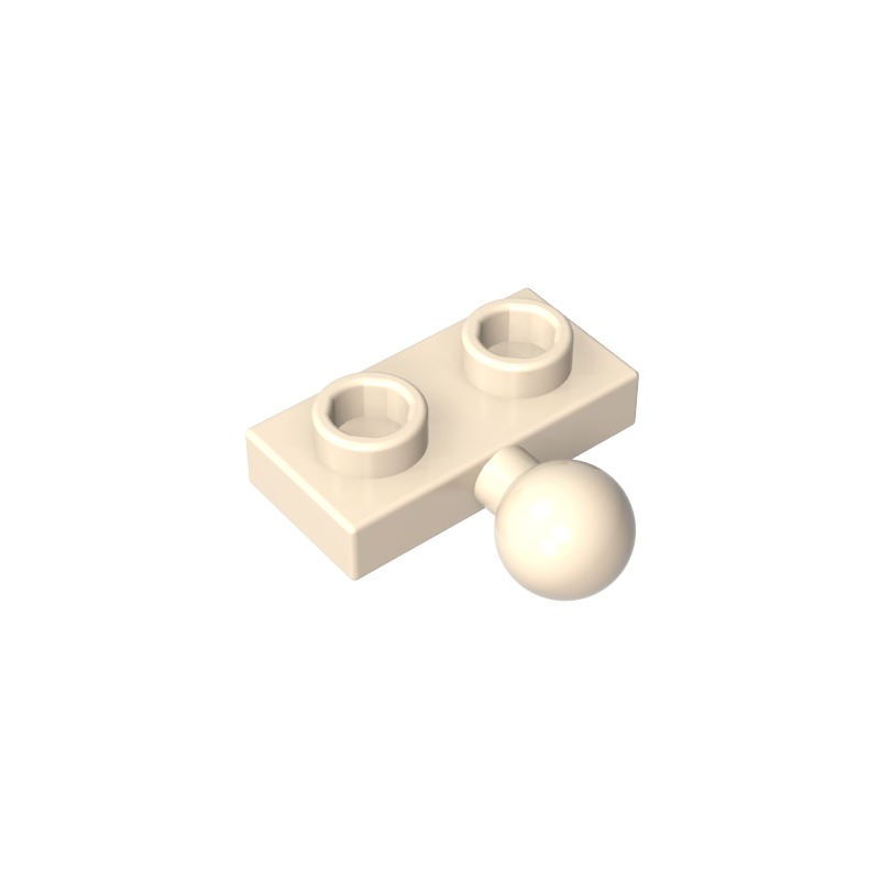 14417 | Plate, Modified 1 x 2 with Tow Ball on Side