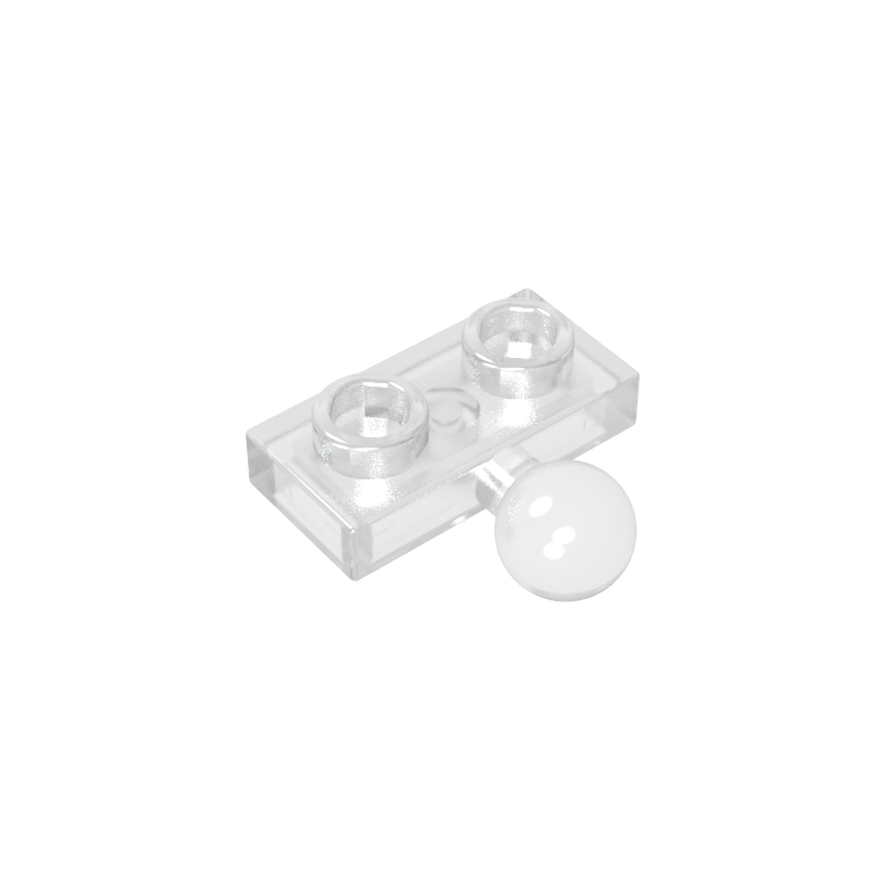 14417 | Plate, Modified 1 x 2 with Tow Ball on Side