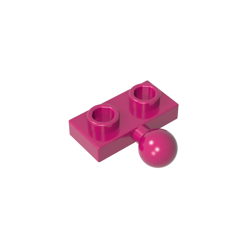 14417 | Plate, Modified 1 x 2 with Tow Ball on Side
