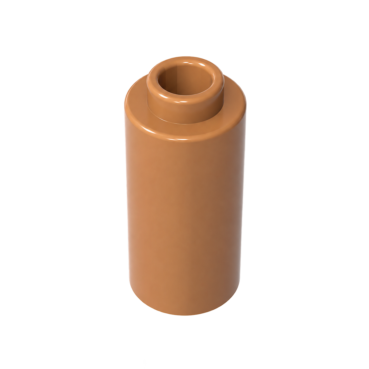 71075a | Brick, Round 1 x 1 d. 90 Degree Elbow