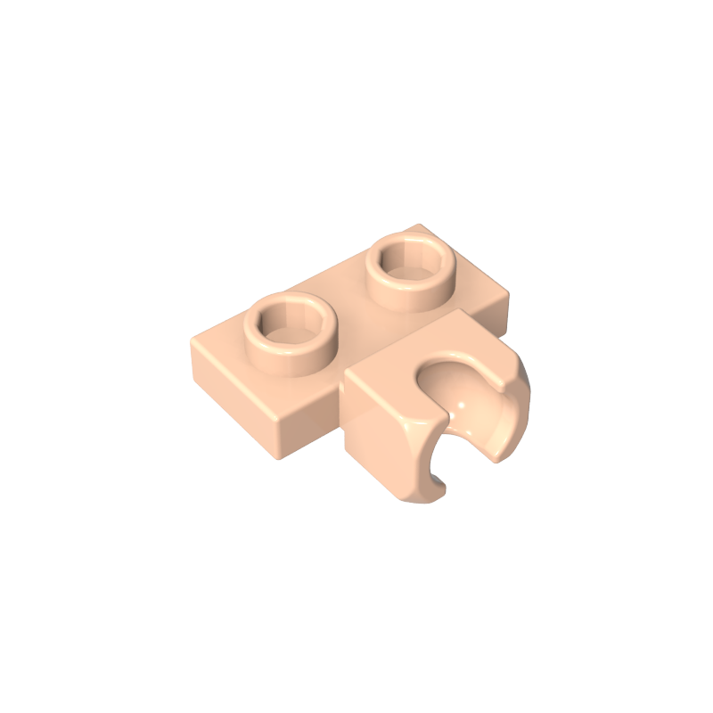 14704 | Plate, Modified 1 x 2 with Small Tow Ball Socket on Side