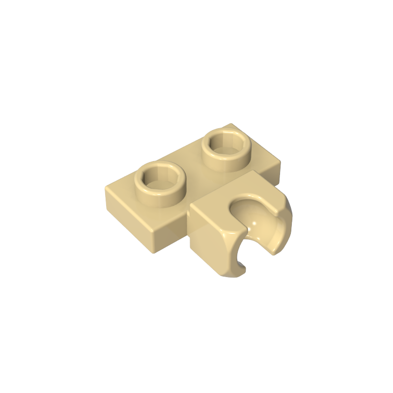 14704 | Plate, Modified 1 x 2 with Small Tow Ball Socket on Side
