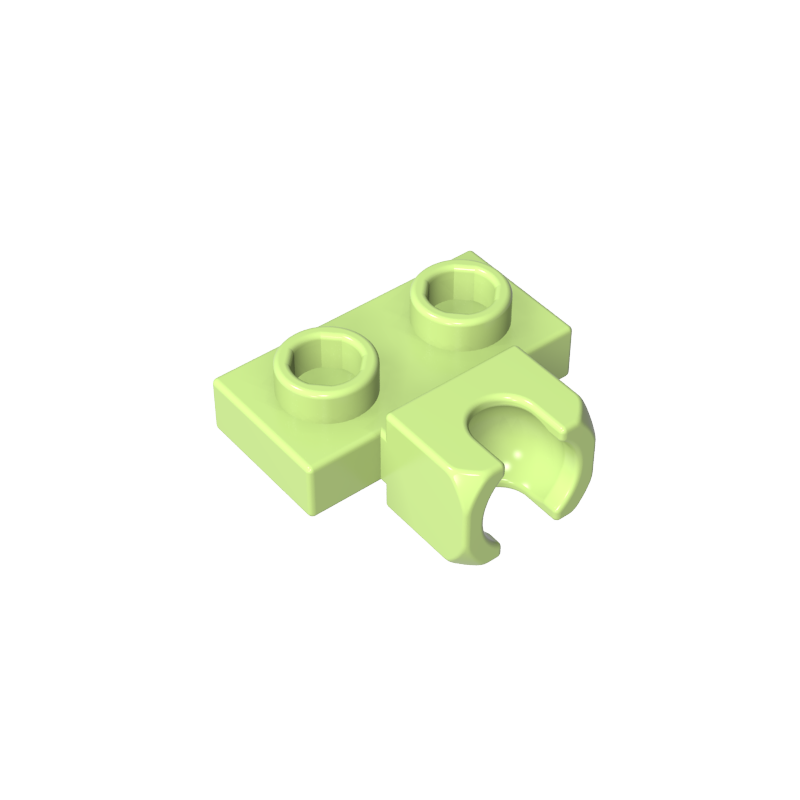 14704 | Plate, Modified 1 x 2 with Small Tow Ball Socket on Side