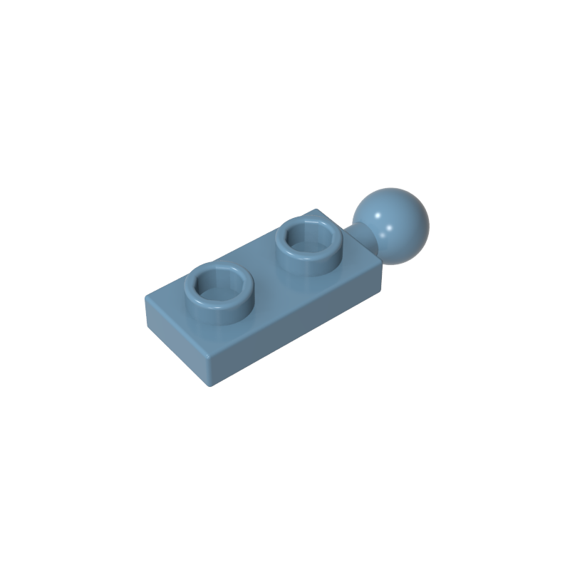 22890 | Plate, Modified 1 x 2 with Tow Ball on End