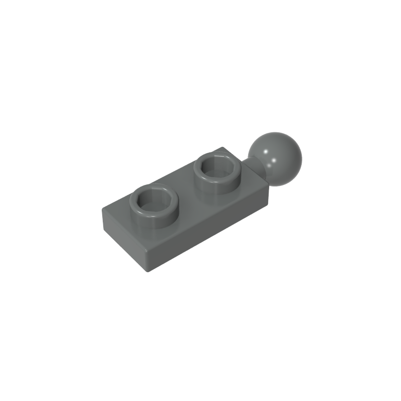 22890 | Plate, Modified 1 x 2 with Tow Ball on End