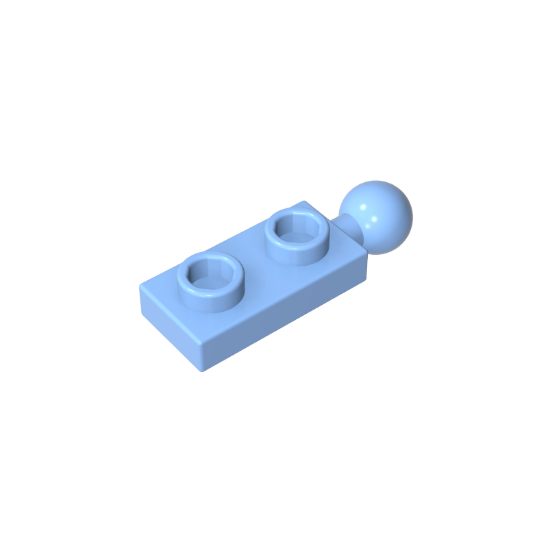 22890 | Plate, Modified 1 x 2 with Tow Ball on End