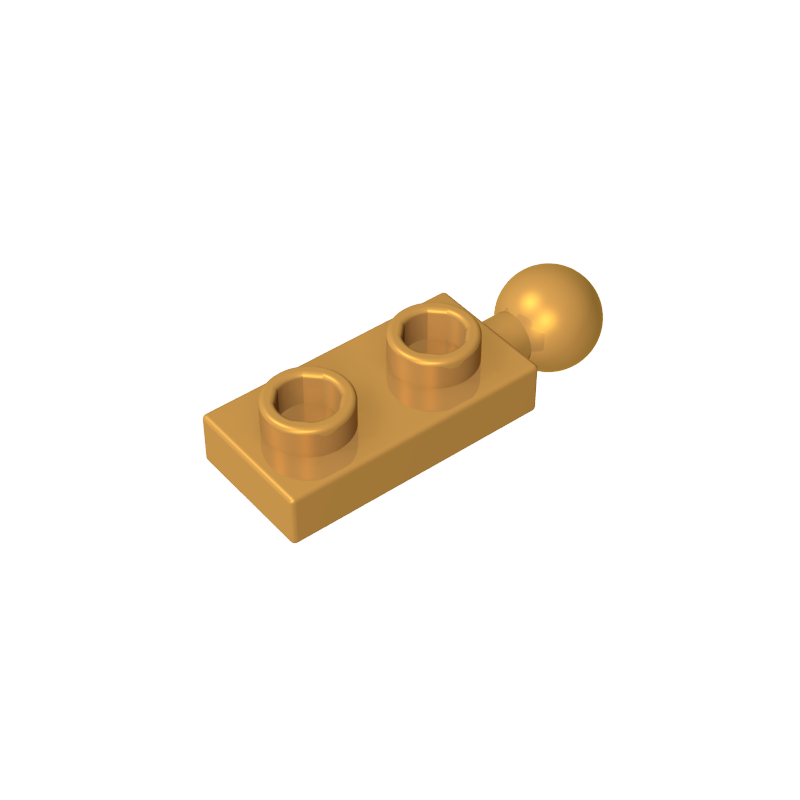 22890 | Plate, Modified 1 x 2 with Tow Ball on End