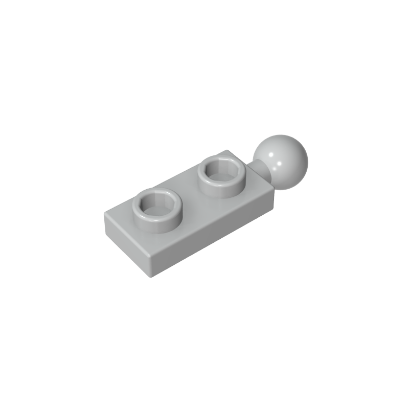 22890 | Plate, Modified 1 x 2 with Tow Ball on End