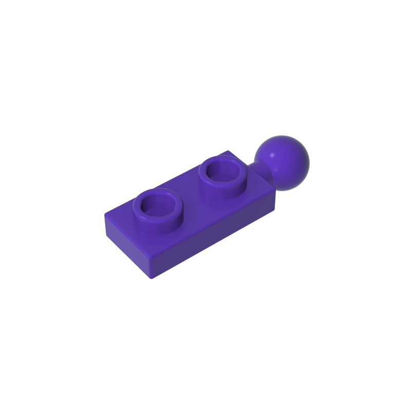 22890 | Plate, Modified 1 x 2 with Tow Ball on End