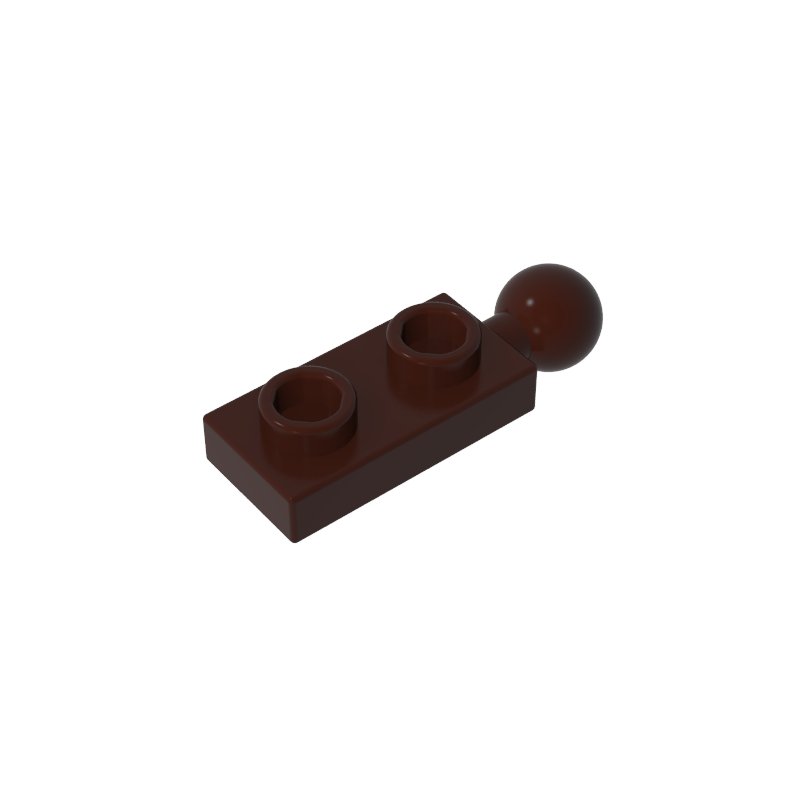 22890 | Plate, Modified 1 x 2 with Tow Ball on End