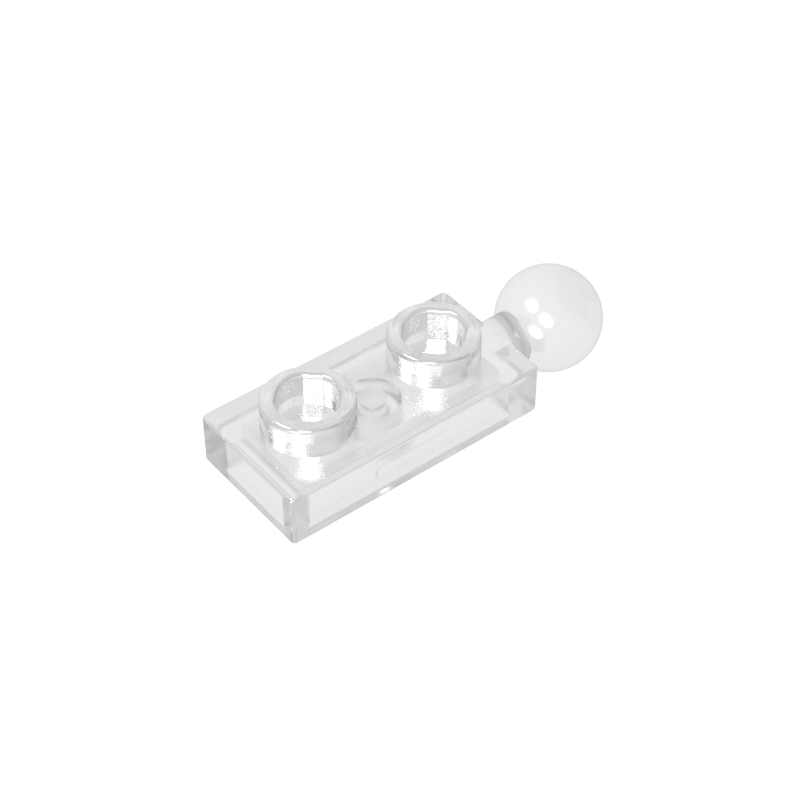 22890 | Plate, Modified 1 x 2 with Tow Ball on End