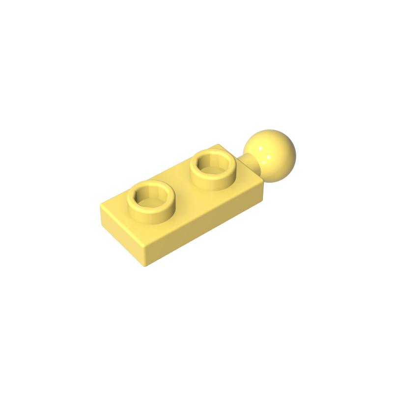 22890 | Plate, Modified 1 x 2 with Tow Ball on End