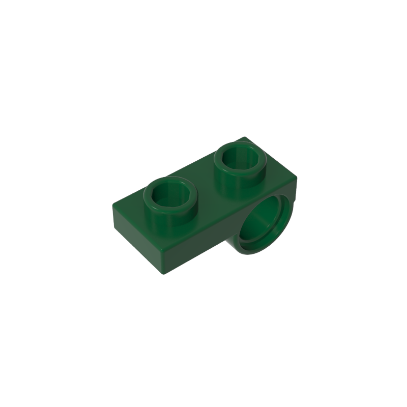 18677 | Plate, Modified 1 x 2 with Pin Hole on Bottom