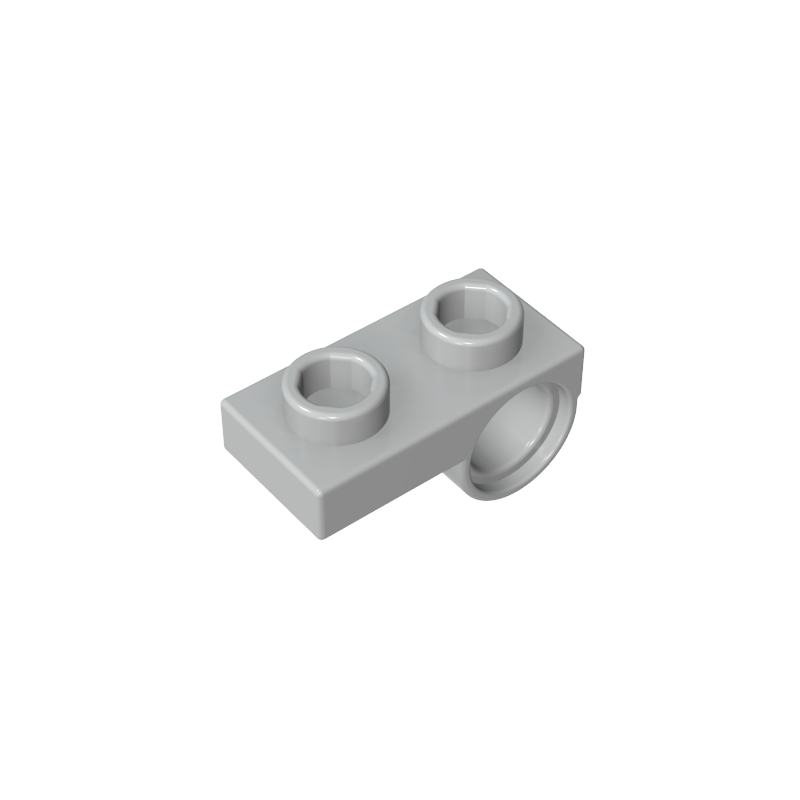 18677 | Plate, Modified 1 x 2 with Pin Hole on Bottom