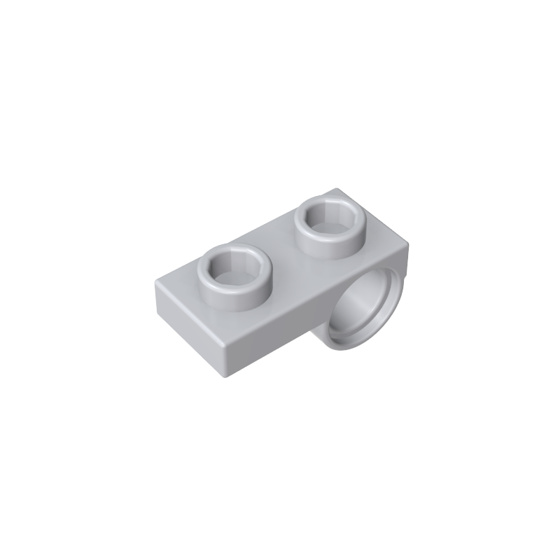18677 | Plate, Modified 1 x 2 with Pin Hole on Bottom